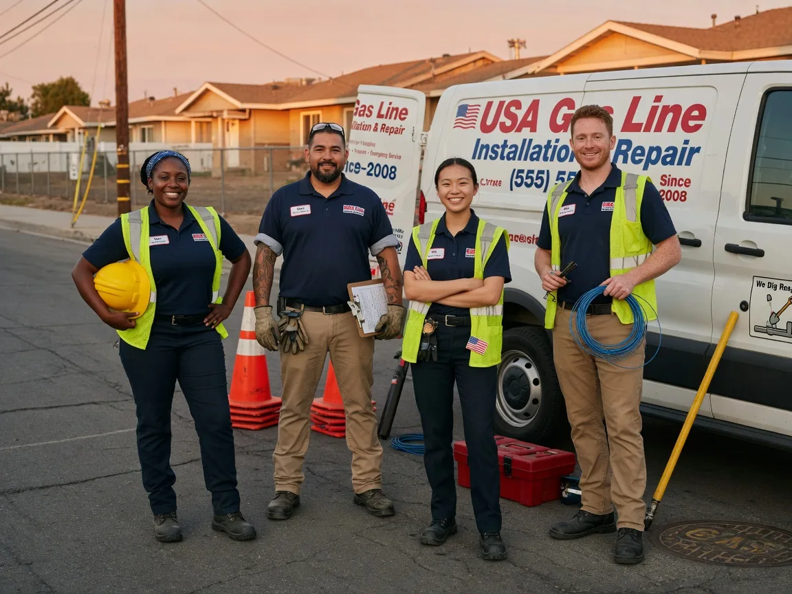Gas Line Installation company in Vincent, OH